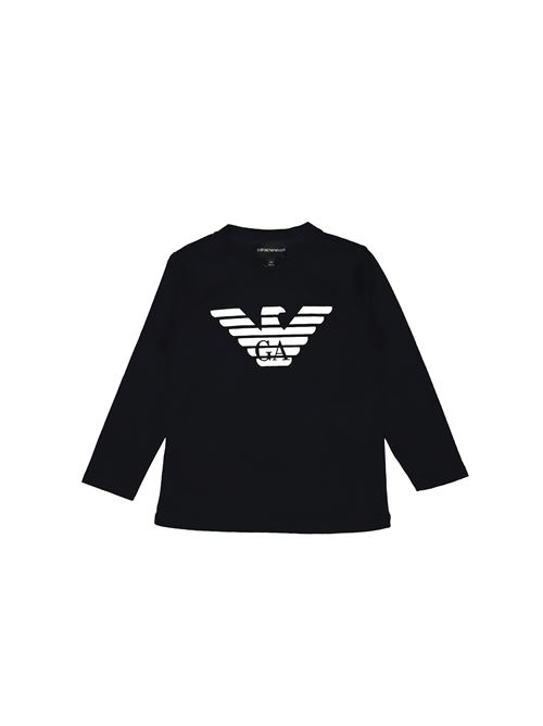 T-shirt, bambino, logata. EMPORIO ARMANI | 8N4TN6 1JPZZ0975